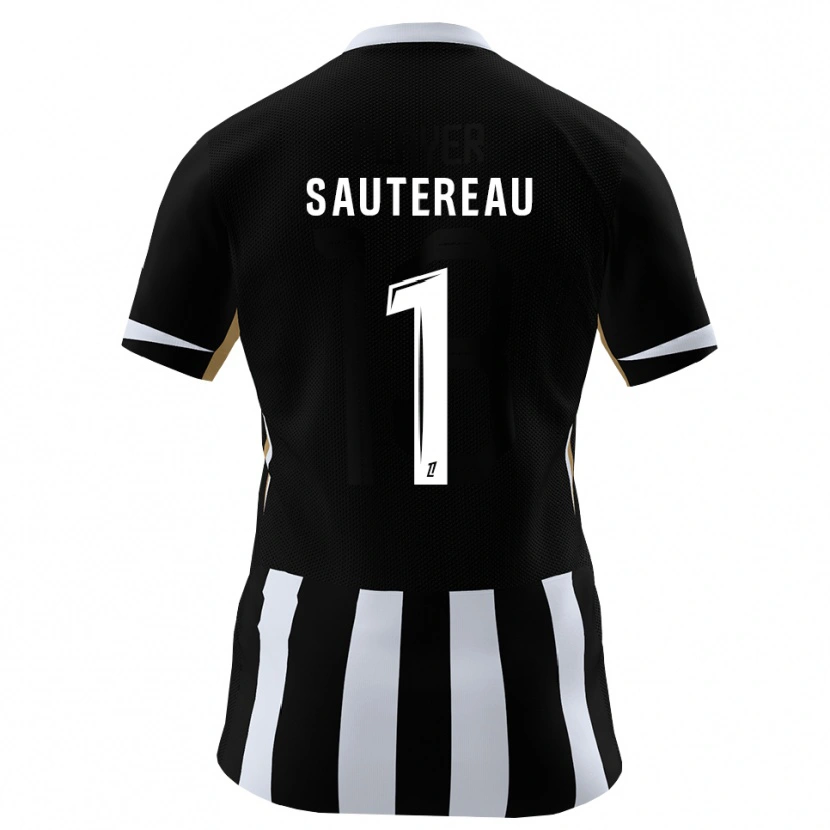 Danxen Donna Maglia Enzo Sautereau #1 Nero Blu Kit Gara Home 2026/27 Maglietta