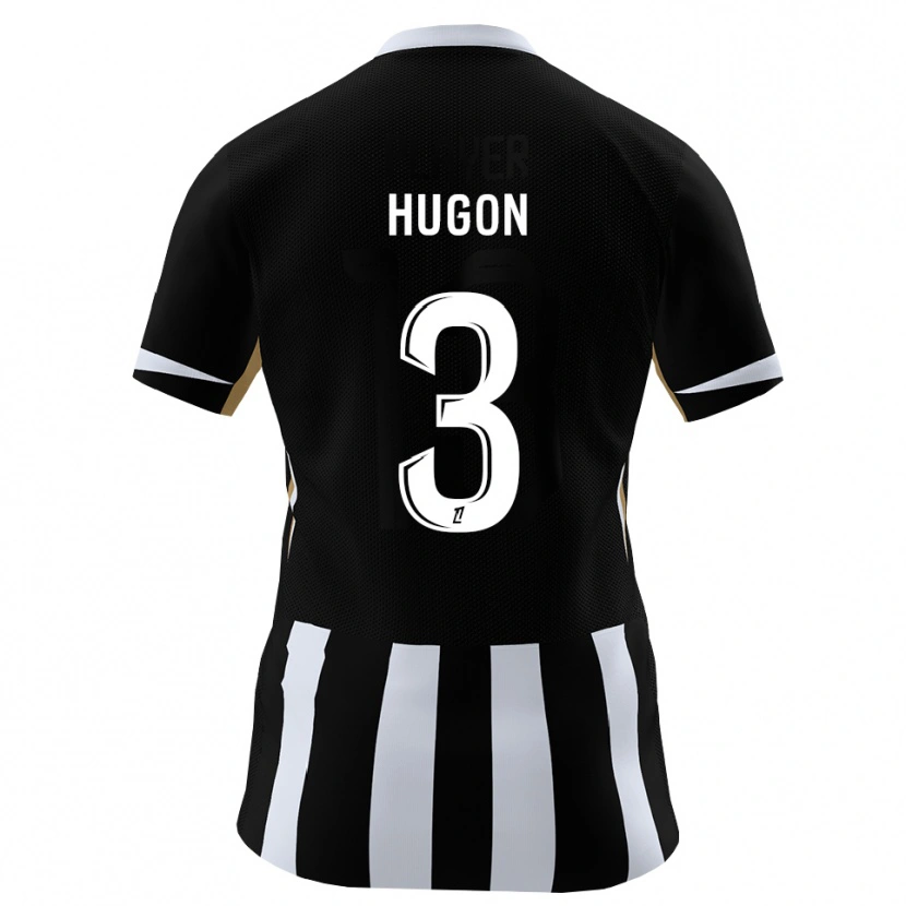 Danxen Donna Maglia Alix Hugon #3 Nero Blu Kit Gara Home 2026/27 Maglietta