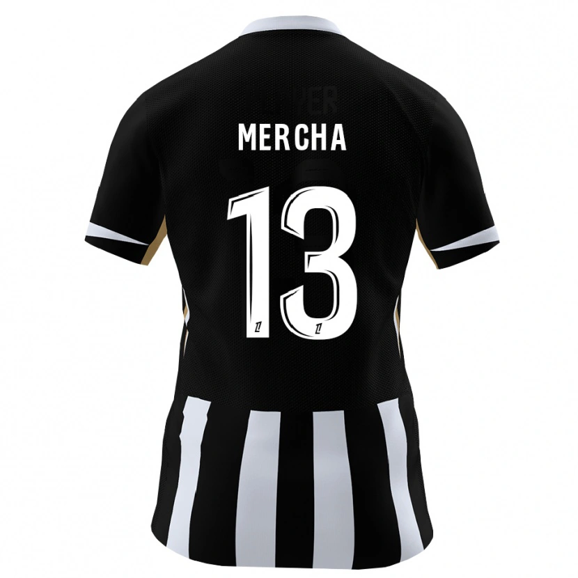 Danxen Donna Maglia Yanis Mercha #13 Nero Blu Kit Gara Home 2026/27 Maglietta