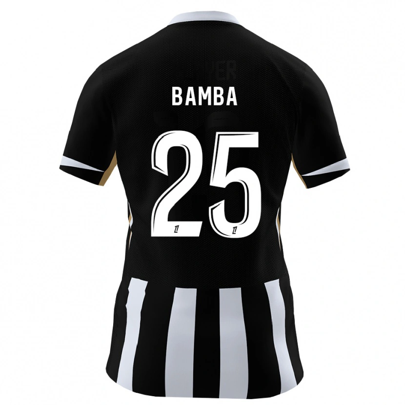 Danxen Donna Maglia Abdoulaye Bamba #25 Nero Blu Kit Gara Home 2026/27 Maglietta