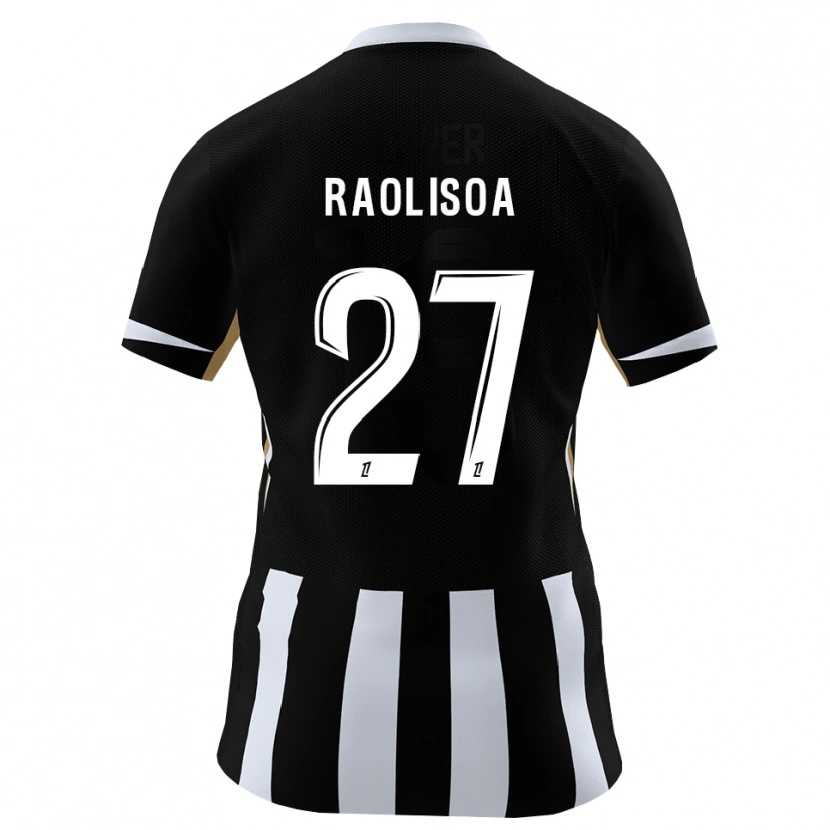 Danxen Donna Maglia Lilian Raolisoa #27 Nero Blu Kit Gara Home 2026/27 Maglietta