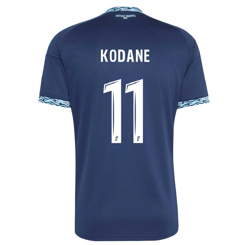 Danxen Donna Maglia Lionel Kodane #11 Blu Acciaio Bianco Kit Gara Home 2026/27 Maglietta