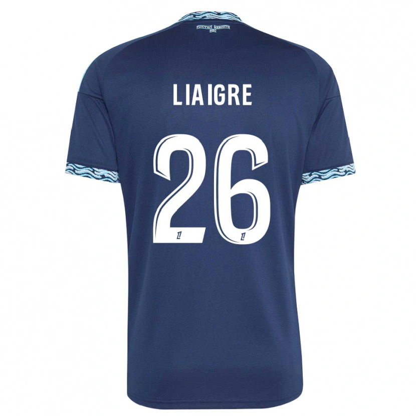 Danxen Donna Maglia Fiona Liaigre #26 Blu Acciaio Bianco Kit Gara Home 2026/27 Maglietta