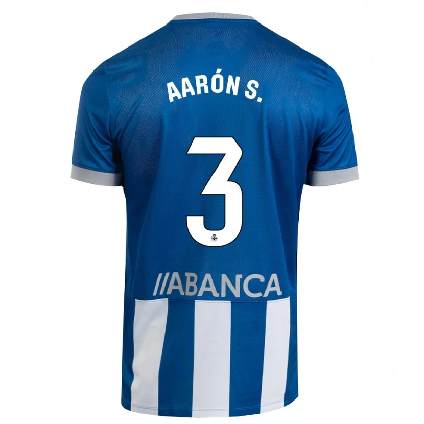 Danxen Donna Maglia Aarón Sánchez #3 Blu Grigio Bianco Kit Gara Home 2026/27 Maglietta