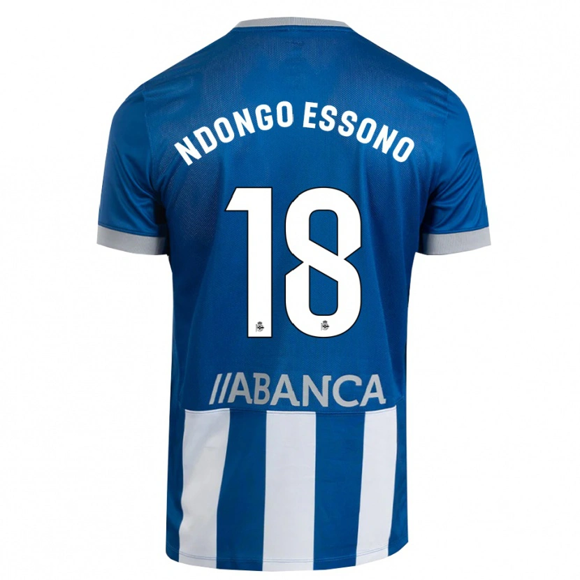 Danxen Donna Maglia Rodrigue Dipanda #18 Blu Grigio Bianco Kit Gara Home 2026/27 Maglietta