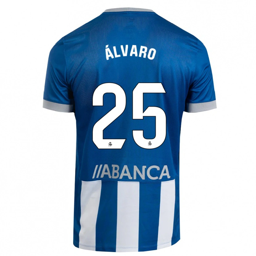 Danxen Donna Maglia Álvaro Ferllo #25 Blu Grigio Bianco Kit Gara Home 2026/27 Maglietta