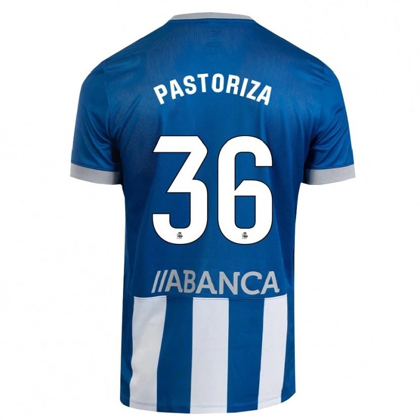 Danxen Donna Maglia Guille Pastoriza #36 Blu Grigio Bianco Kit Gara Home 2026/27 Maglietta