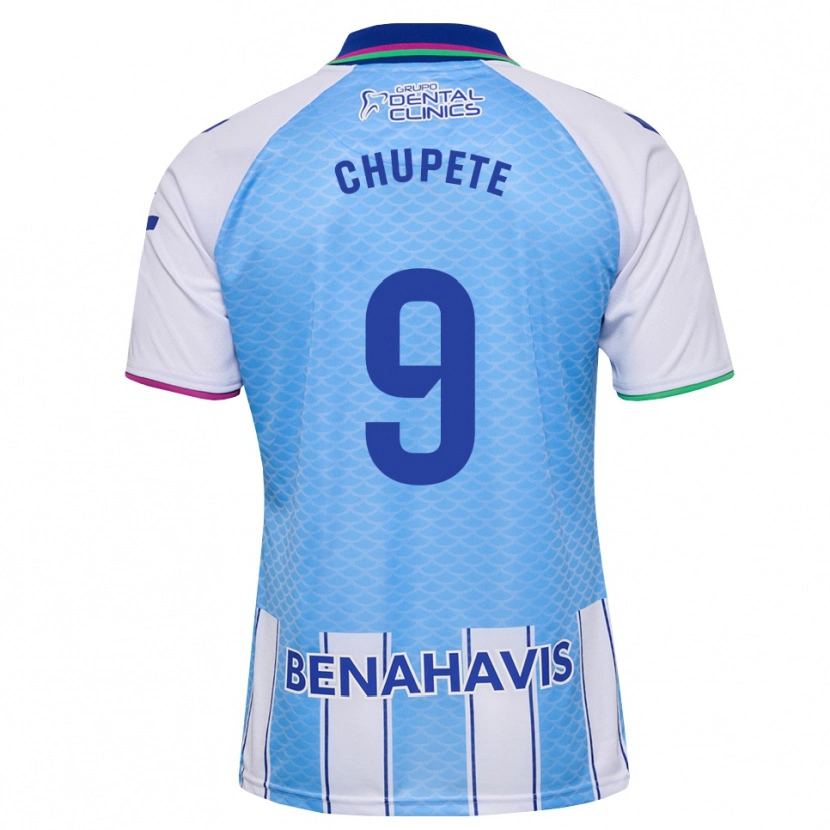 Danxen Donna Maglia Chupe #9 Blu Cielo Profondo Bianco Kit Gara Home 2026/27 Maglietta