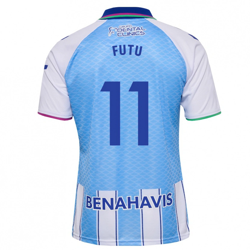 Danxen Donna Maglia Mirian Córdoba Álvarez #11 Blu Cielo Profondo Bianco Kit Gara Home 2026/27 Maglietta