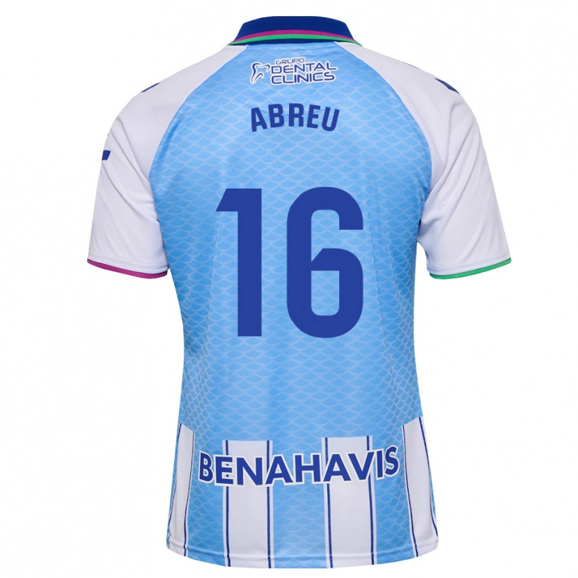 Danxen Donna Maglia Marco Abreu #16 Blu Cielo Profondo Bianco Kit Gara Home 2026/27 Maglietta