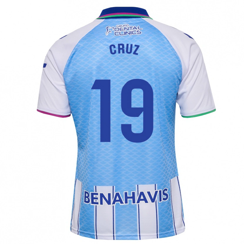 Danxen Donna Maglia Juan Cruz #19 Blu Cielo Profondo Bianco Kit Gara Home 2026/27 Maglietta