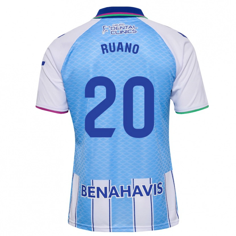 Danxen Donna Maglia Celia Ruano #20 Blu Cielo Profondo Bianco Kit Gara Home 2026/27 Maglietta
