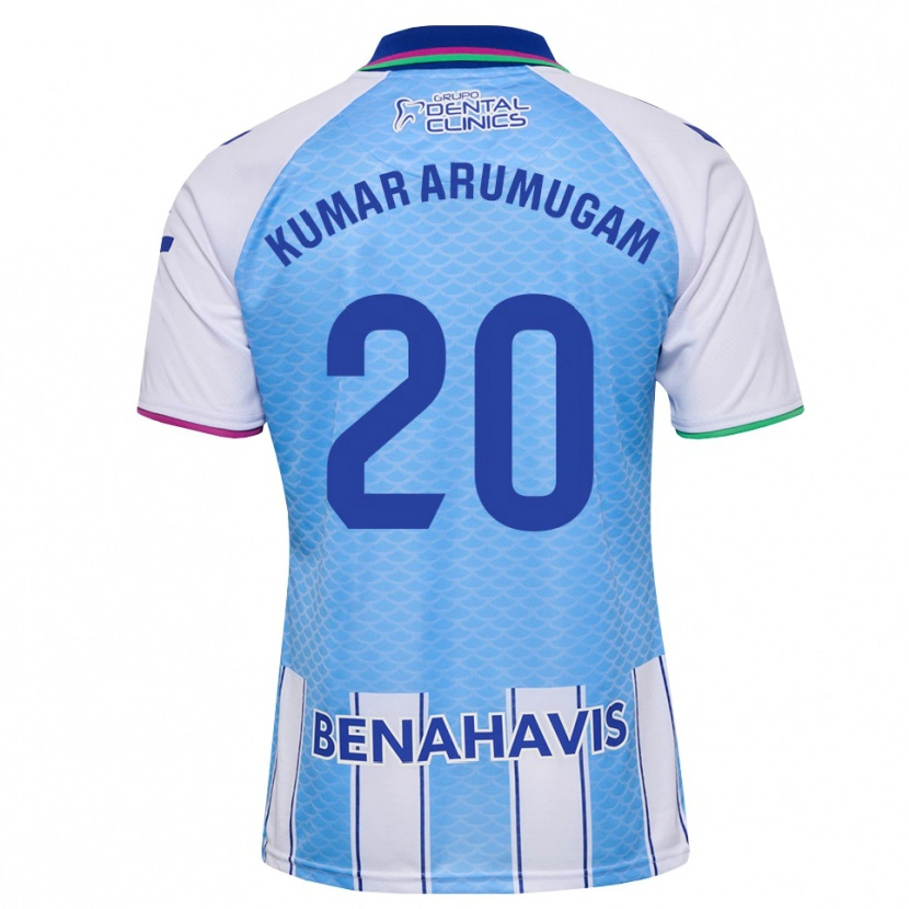Danxen Donna Maglia Suk Kumar Arumugam #20 Blu Cielo Profondo Bianco Kit Gara Home 2026/27 Maglietta