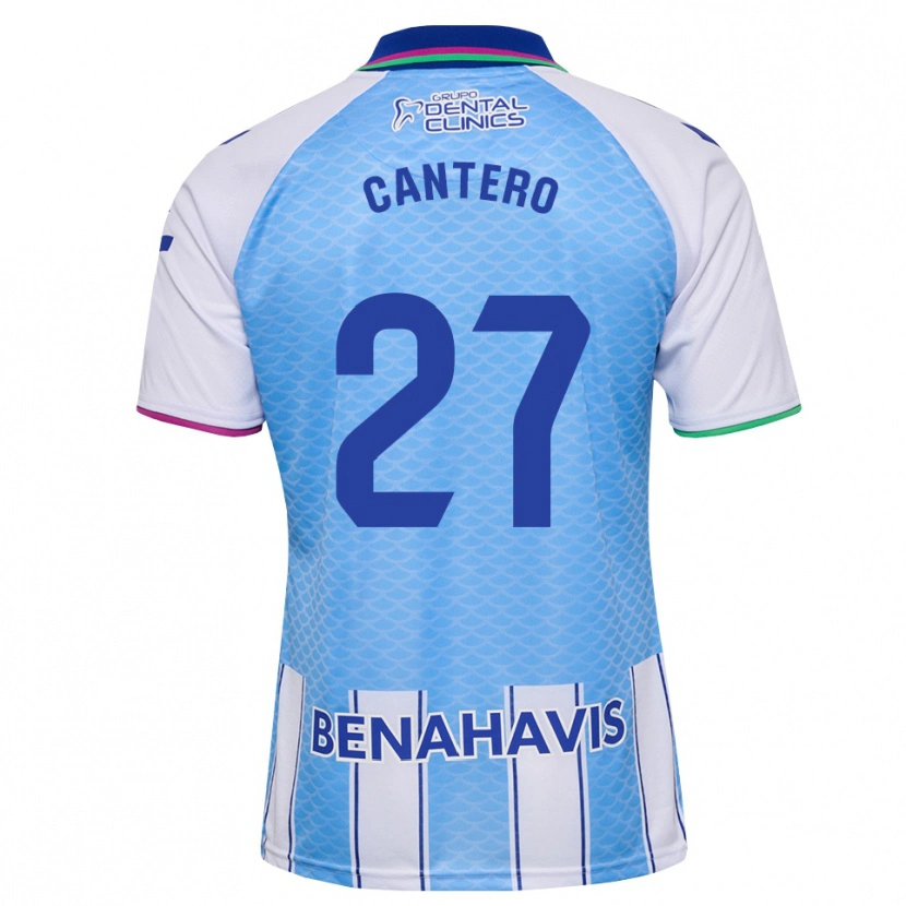 Danxen Donna Maglia Cris Cantero #27 Blu Cielo Profondo Bianco Kit Gara Home 2026/27 Maglietta
