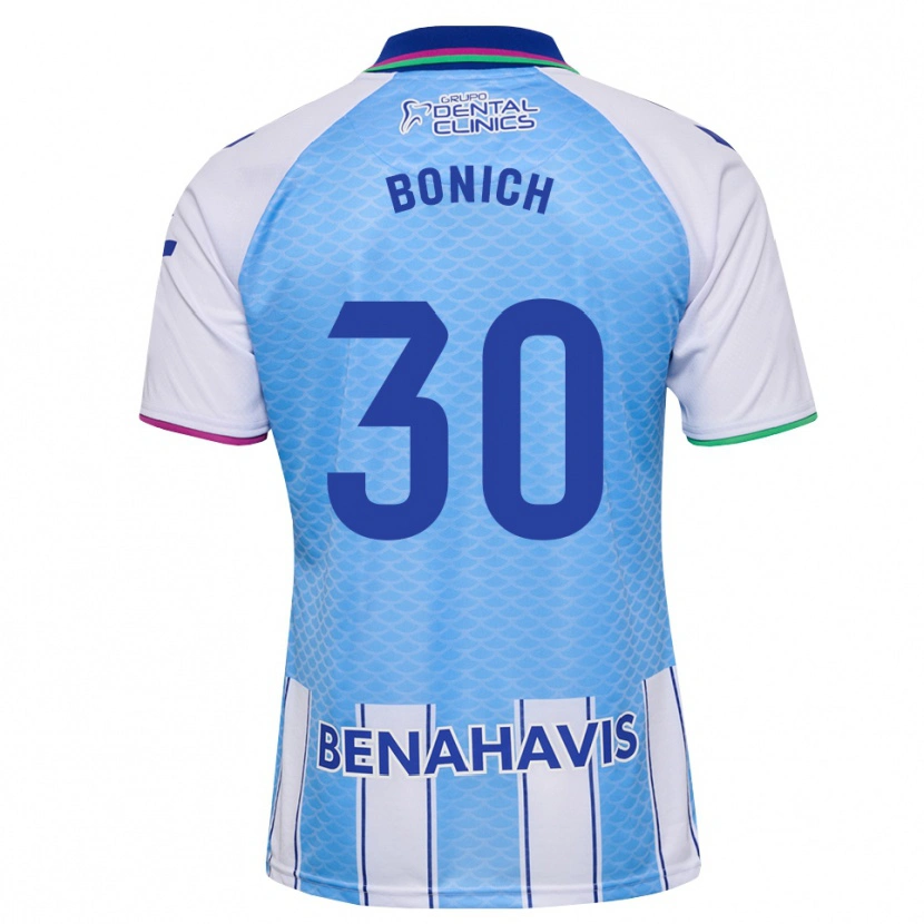 Danxen Donna Maglia James Bonich #30 Blu Cielo Profondo Bianco Kit Gara Home 2026/27 Maglietta