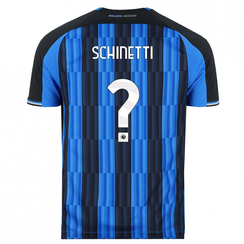 Danxen Donna Maglia Mattia Schinetti #0 Blu Nero Rosso Kit Gara Home 2026/27 Maglietta