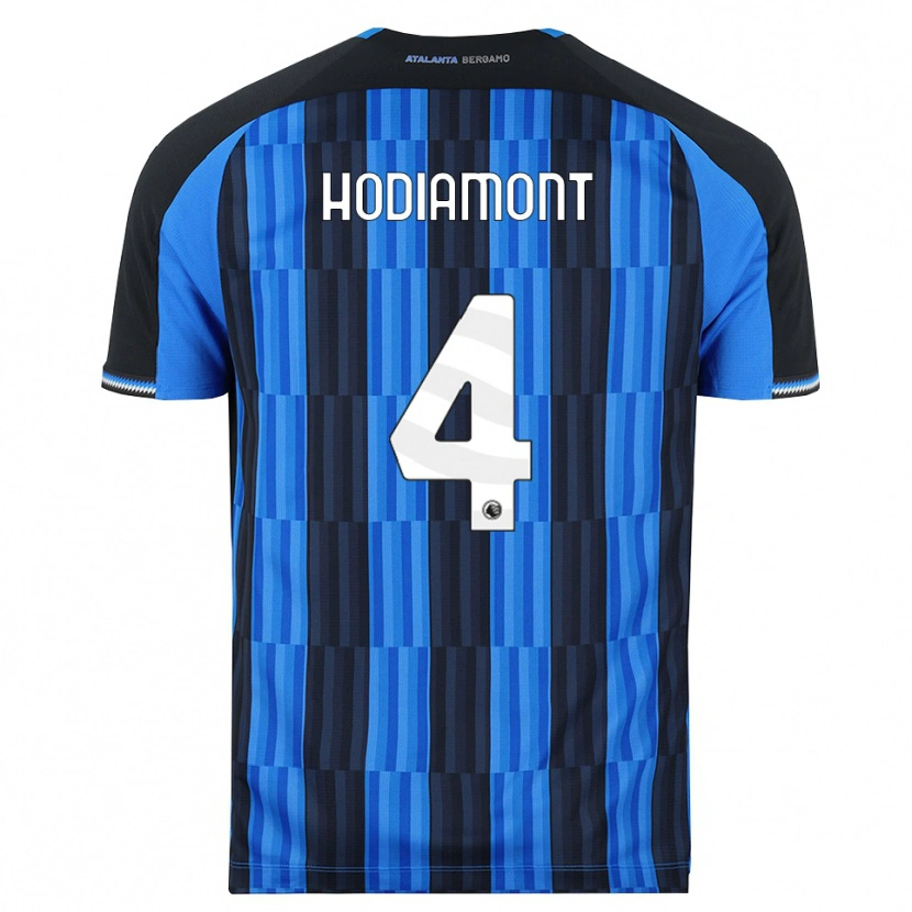 Danxen Donna Maglia Lyam Hodiamont #4 Blu Nero Rosso Kit Gara Home 2026/27 Maglietta