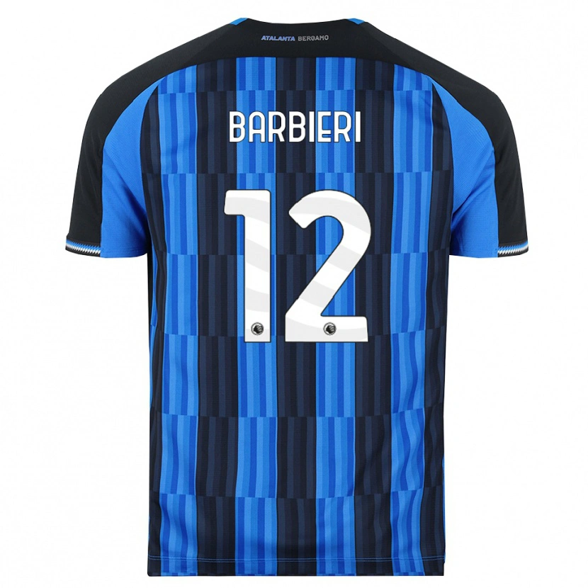 Danxen Donna Maglia Alessandro Barbieri #12 Blu Nero Rosso Kit Gara Home 2026/27 Maglietta