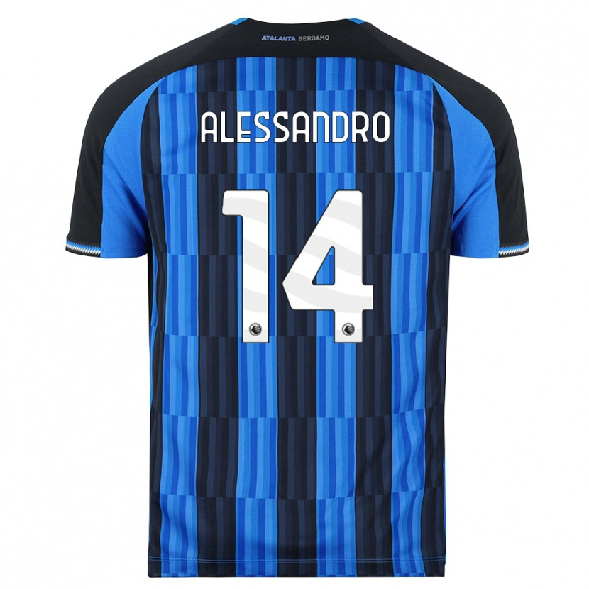Danxen Donna Maglia Alessandro Rinaldi #14 Blu Nero Rosso Kit Gara Home 2026/27 Maglietta