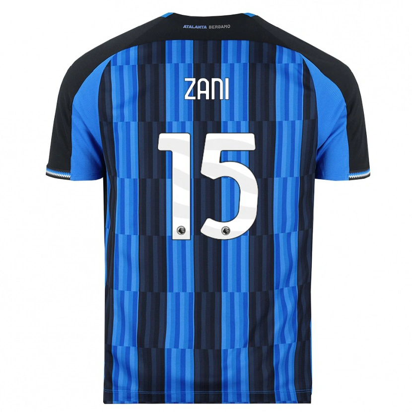 Danxen Donna Maglia Filippo Zani #15 Blu Nero Rosso Kit Gara Home 2026/27 Maglietta