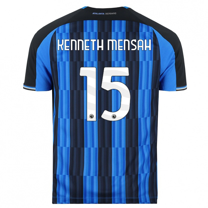 Danxen Donna Maglia Anthony Kenneth Mensah #15 Blu Nero Rosso Kit Gara Home 2026/27 Maglietta