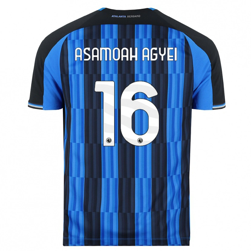 Danxen Donna Maglia Yaw Asamoah Agyei #16 Blu Nero Rosso Kit Gara Home 2026/27 Maglietta