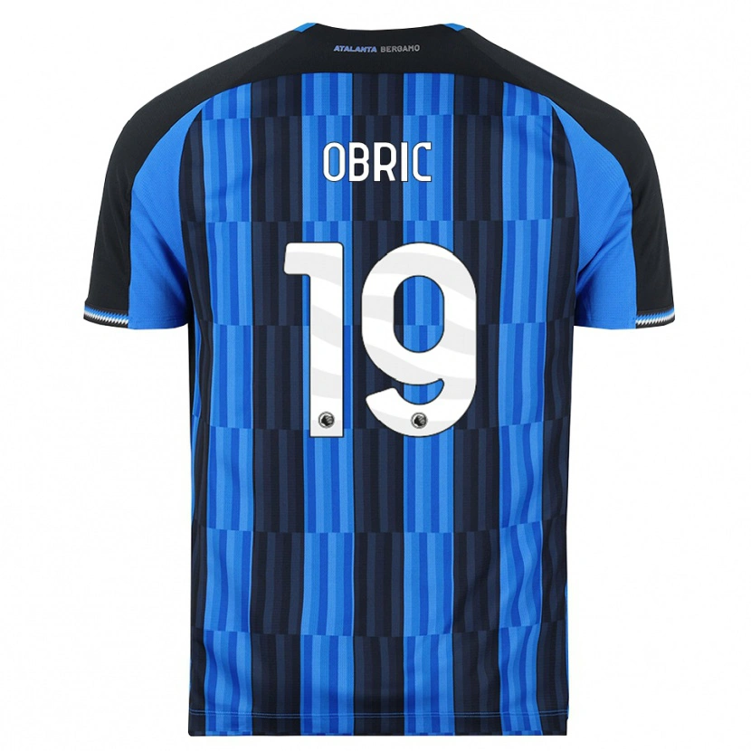 Danxen Donna Maglia Relja Obric #19 Blu Nero Rosso Kit Gara Home 2026/27 Maglietta