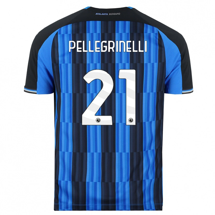 Danxen Donna Maglia Giorgia Pellegrinelli #21 Blu Nero Rosso Kit Gara Home 2026/27 Maglietta