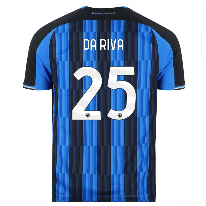 Danxen Donna Maglia Jacopo Da Riva #25 Blu Nero Rosso Kit Gara Home 2026/27 Maglietta