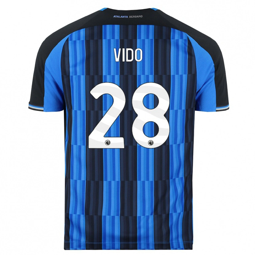 Danxen Donna Maglia Luca Vido #28 Blu Nero Rosso Kit Gara Home 2026/27 Maglietta