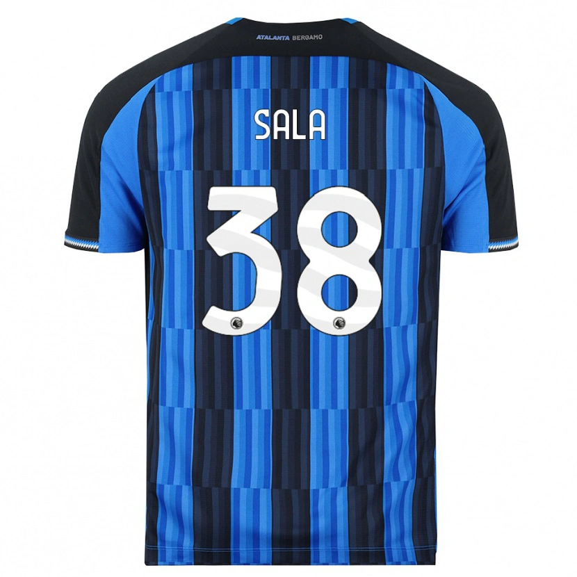Danxen Donna Maglia Lorenzo Sala #38 Blu Nero Rosso Kit Gara Home 2026/27 Maglietta