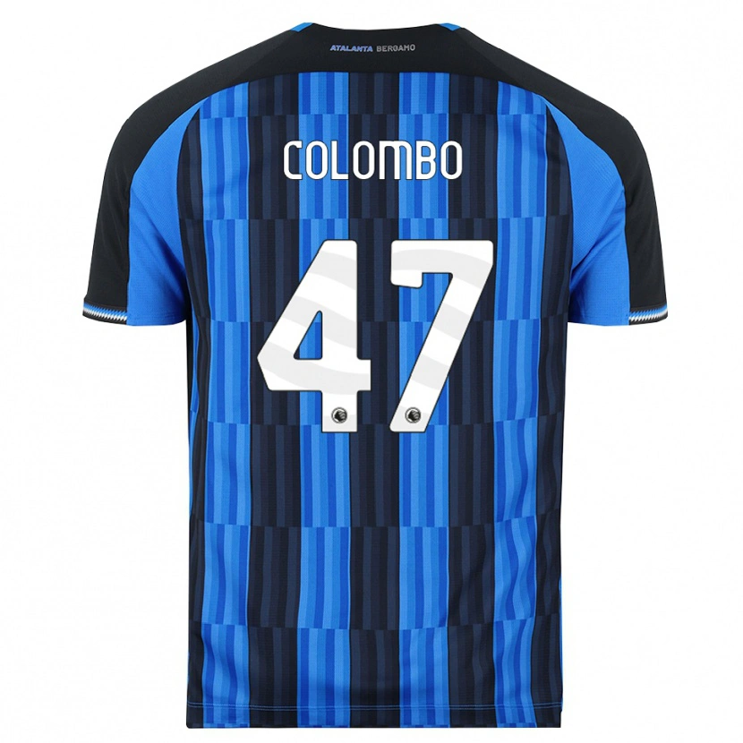 Danxen Donna Maglia Matteo Colombo #47 Blu Nero Rosso Kit Gara Home 2026/27 Maglietta