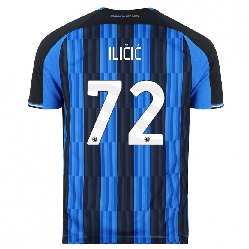 Danxen Donna Maglia Josip Ilicic #72 Blu Nero Rosso Kit Gara Home 2026/27 Maglietta