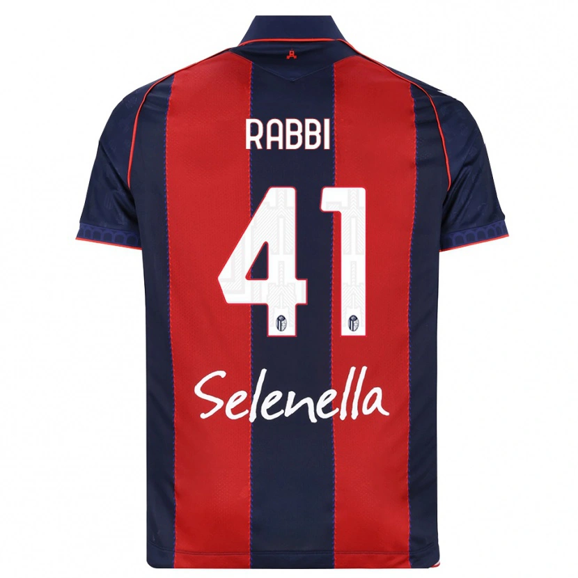 Danxen Donna Maglia Giovanni Rabbi #41 Blu Reale Rosso Bianco Kit Gara Home 2026/27 Maglietta