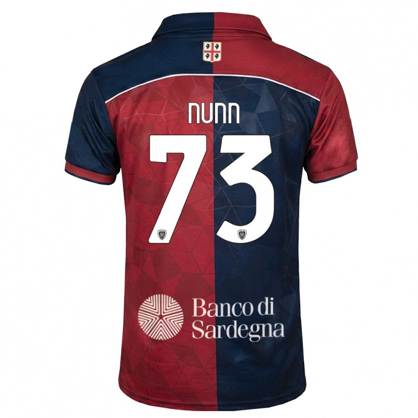Danxen Donna Maglia Jack Nunn #73 Borgogna Blu Reale Kit Gara Home 2026/27 Maglietta