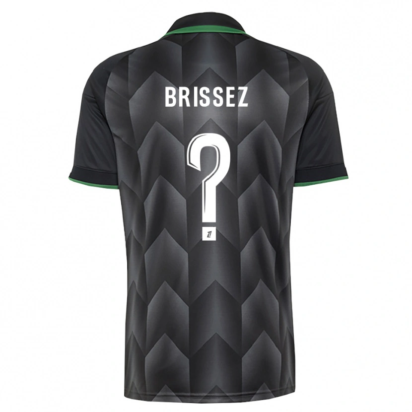Danxen Donna Maglia Baptiste Brissez #0 Verde Bianco Nero Kit Gara Away 2026/27 Maglietta