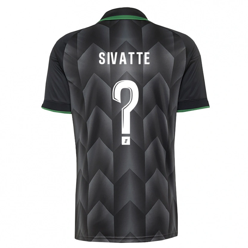 Danxen Donna Maglia Noah Sivatte #0 Verde Bianco Nero Kit Gara Away 2026/27 Maglietta