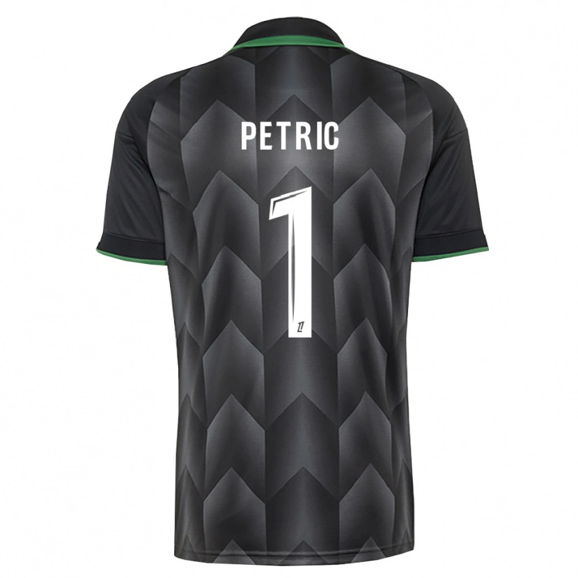 Danxen Donna Maglia Denis Petric #1 Verde Bianco Nero Kit Gara Away 2026/27 Maglietta