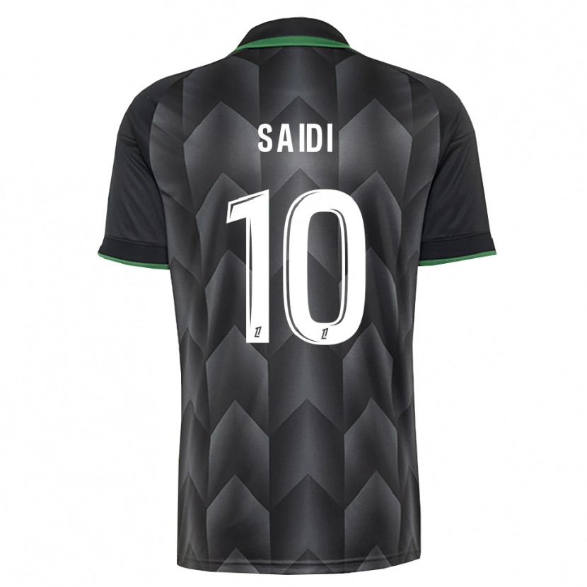 Danxen Donna Maglia Kahissa Saïdi #10 Verde Bianco Nero Kit Gara Away 2026/27 Maglietta