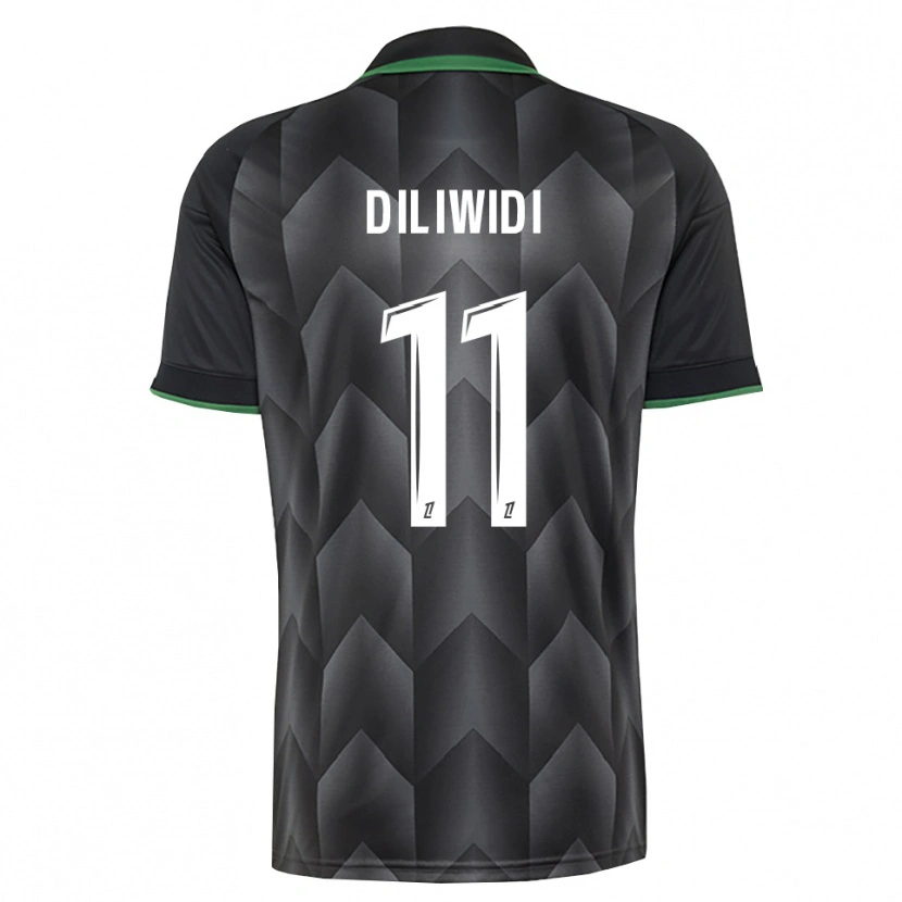 Danxen Donna Maglia Kembo Diliwidi #11 Verde Bianco Nero Kit Gara Away 2026/27 Maglietta