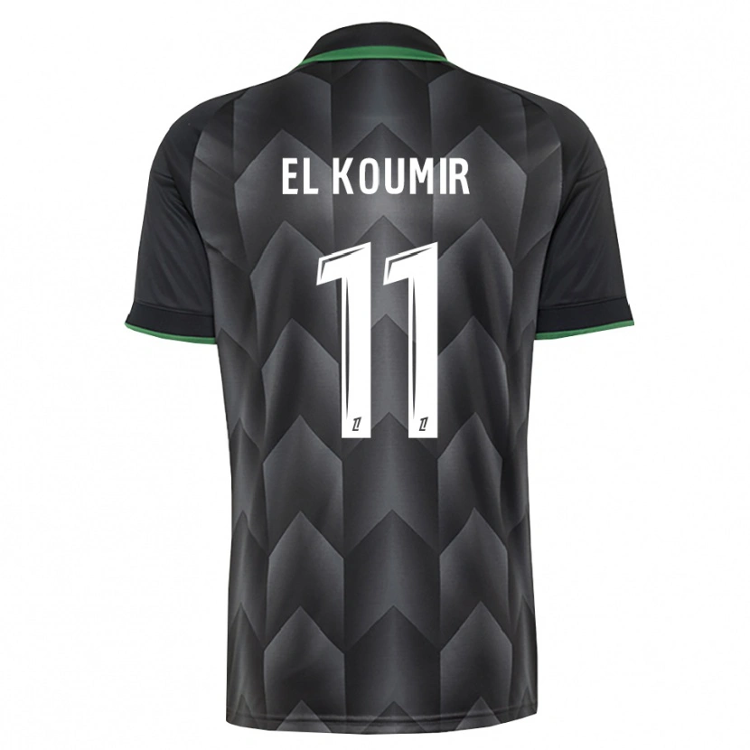 Danxen Donna Maglia Kaîna El Koumir #11 Verde Bianco Nero Kit Gara Away 2026/27 Maglietta