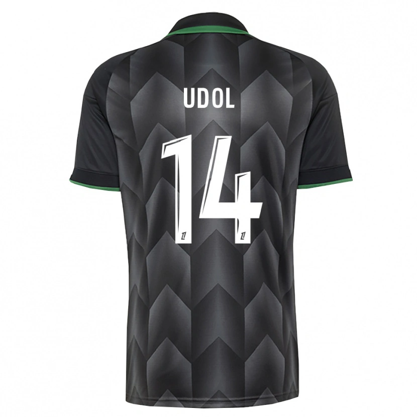 Danxen Donna Maglia Matthieu Udol #14 Verde Bianco Nero Kit Gara Away 2026/27 Maglietta