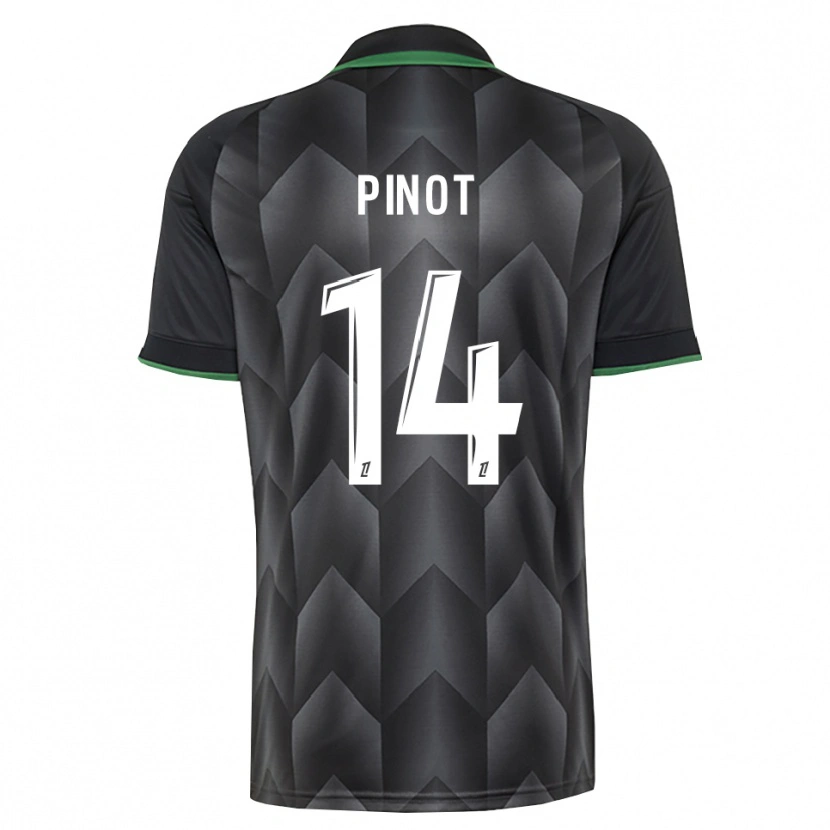 Danxen Donna Maglia Laurine Pinot #14 Verde Bianco Nero Kit Gara Away 2026/27 Maglietta
