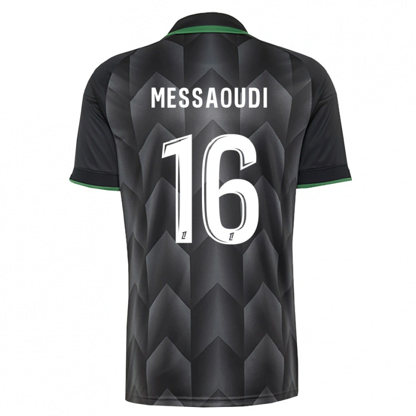 Danxen Donna Maglia Fedwan Messaoudi #16 Verde Bianco Nero Kit Gara Away 2026/27 Maglietta