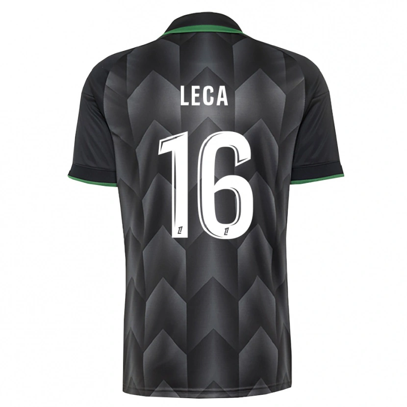 Danxen Donna Maglia Jean-Louis Leca #16 Verde Bianco Nero Kit Gara Away 2026/27 Maglietta