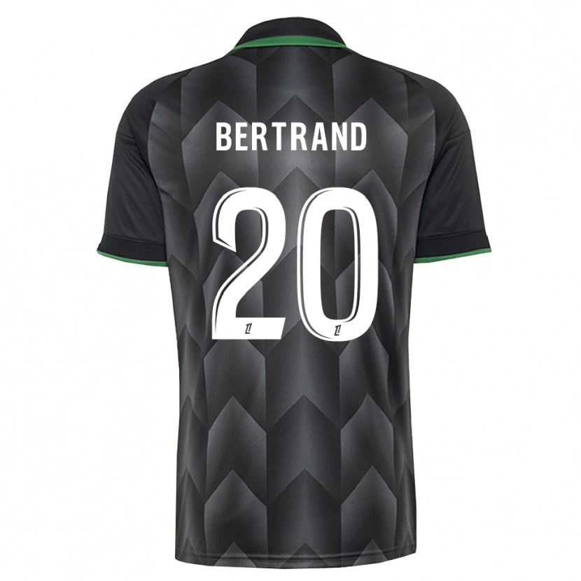Danxen Donna Maglia Clara Bertrand #20 Verde Bianco Nero Kit Gara Away 2026/27 Maglietta