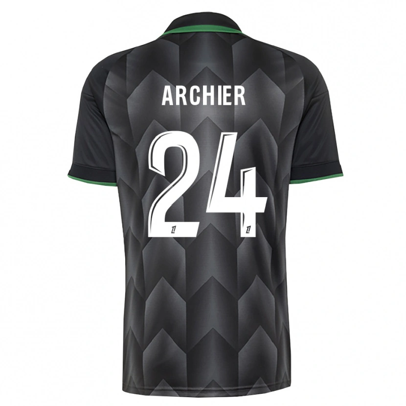 Danxen Donna Maglia Louann Archier #24 Verde Bianco Nero Kit Gara Away 2026/27 Maglietta