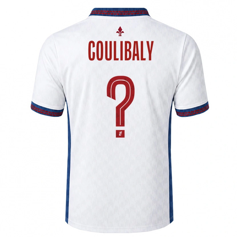 Danxen Donna Maglia Bilal Coulibaly #0 Rosso Bianco Blu Kit Gara Away 2026/27 Maglietta