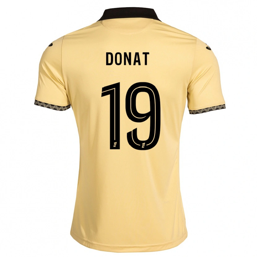Danxen Donna Maglia Noa Donat #19 Bianco Avorio Nero Kit Gara Away 2026/27 Maglietta