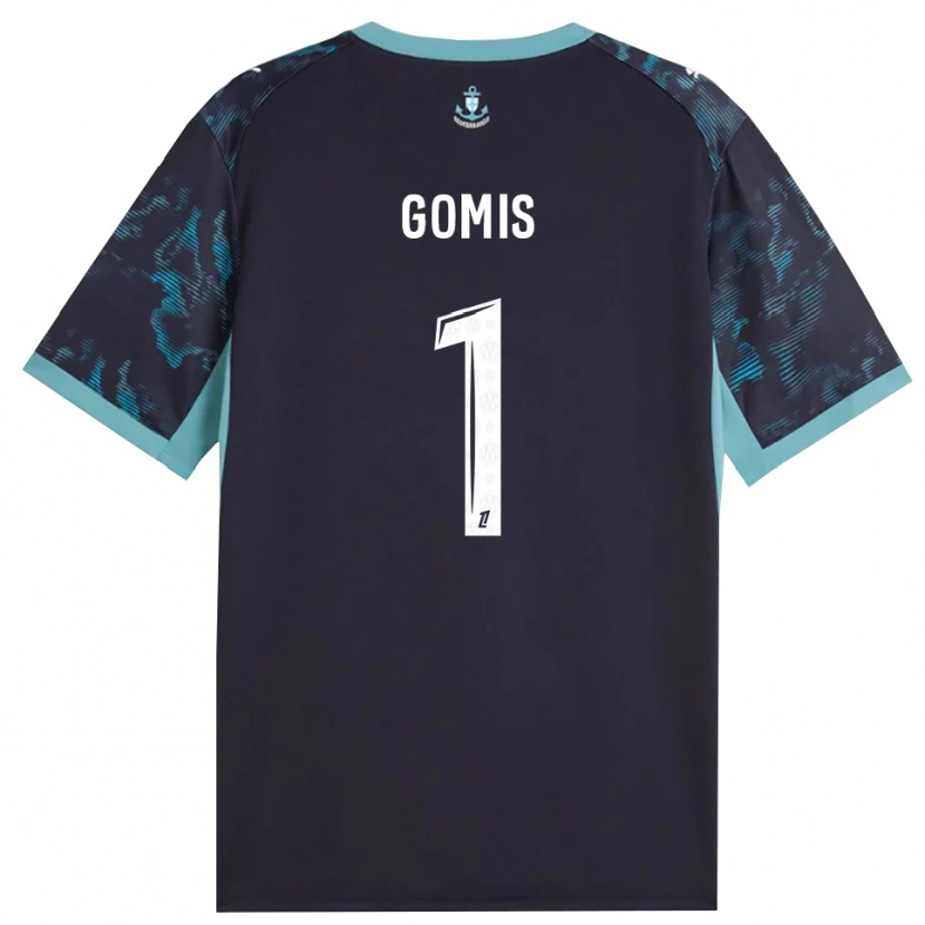 Danxen Donna Maglia Ibrahim Gomis #1 Turchese Pallido Bianco Nero Kit Gara Away 2026/27 Maglietta